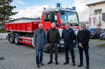 Neues Wechselladerfahrzeug